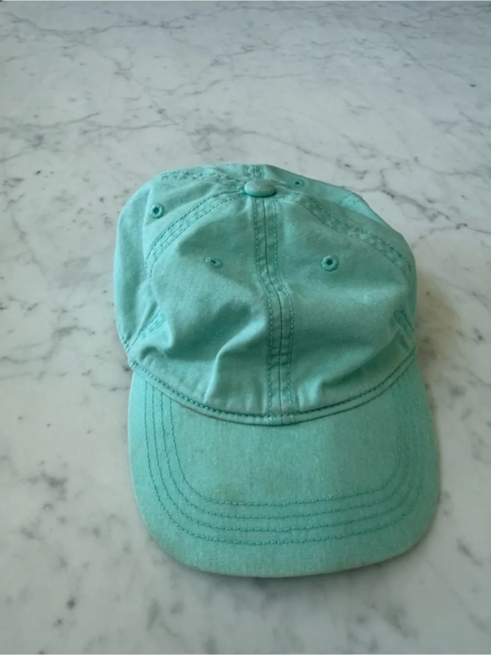 Old Navy Kids Mint Green Cotton Baseball Cap Adjustable OS
